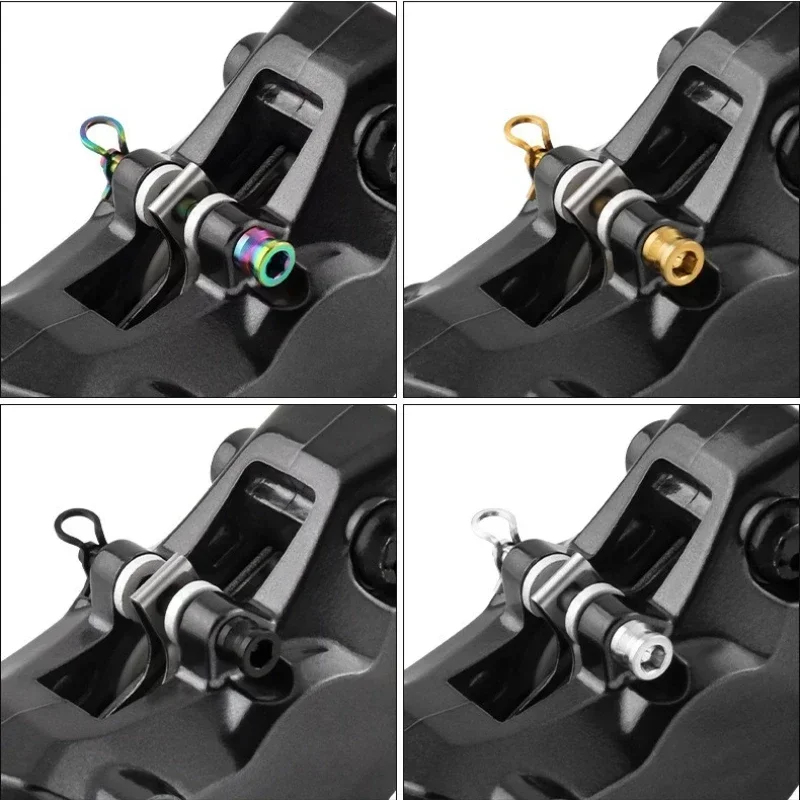 2pcs Titanium Bicycle Disc Bra - Brake Pads Bike review and price