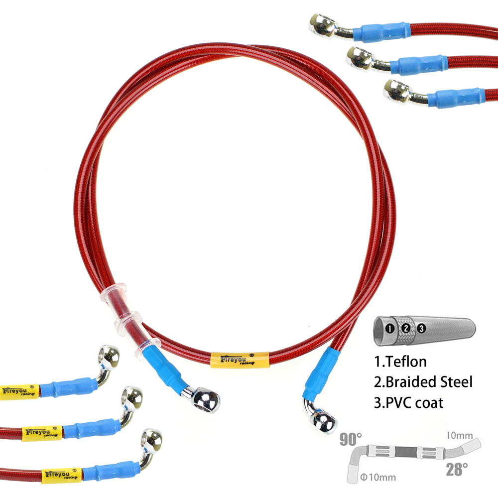 400mm-2400mm Brake Hose Hydrau - Brake Line Motorcycle review and price